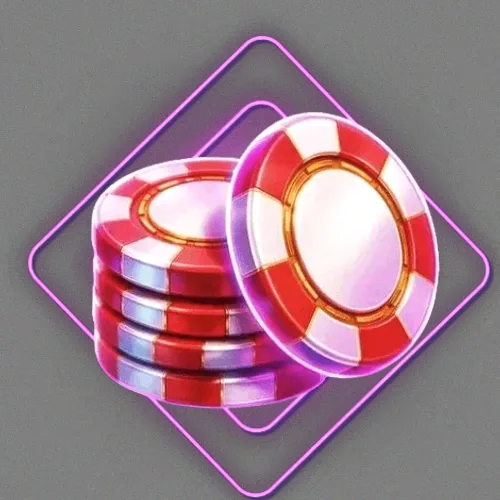 Poker table with cards