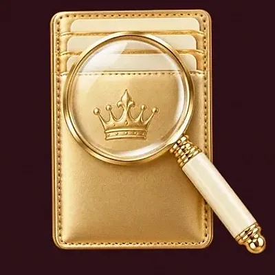 Wallet and magnifier — Amon