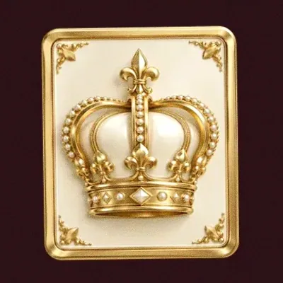 Crown emblem card — Amon