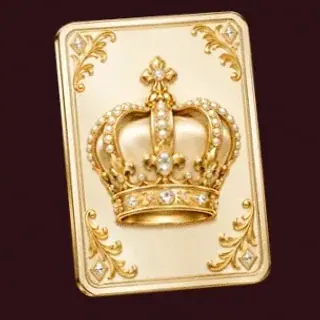 Royal crown card — Amon
