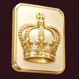 Royal crown plaque — Amon