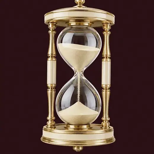 Ornate hourglass — Amon