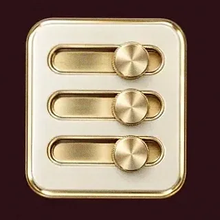 Three-knob control panel — Amon