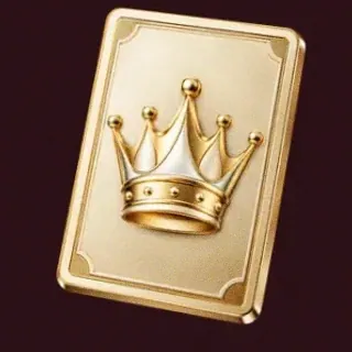 Crowned casino card — Amon