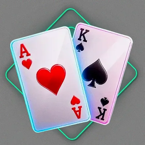 Ace and king playing cards