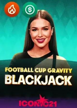 Football Cup Gravity Blackjack live game cover