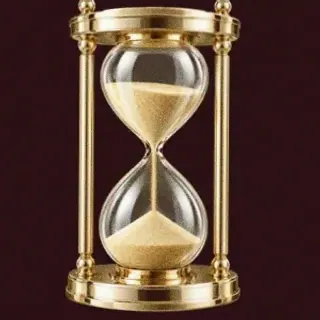 Ornate hourglass — Amon